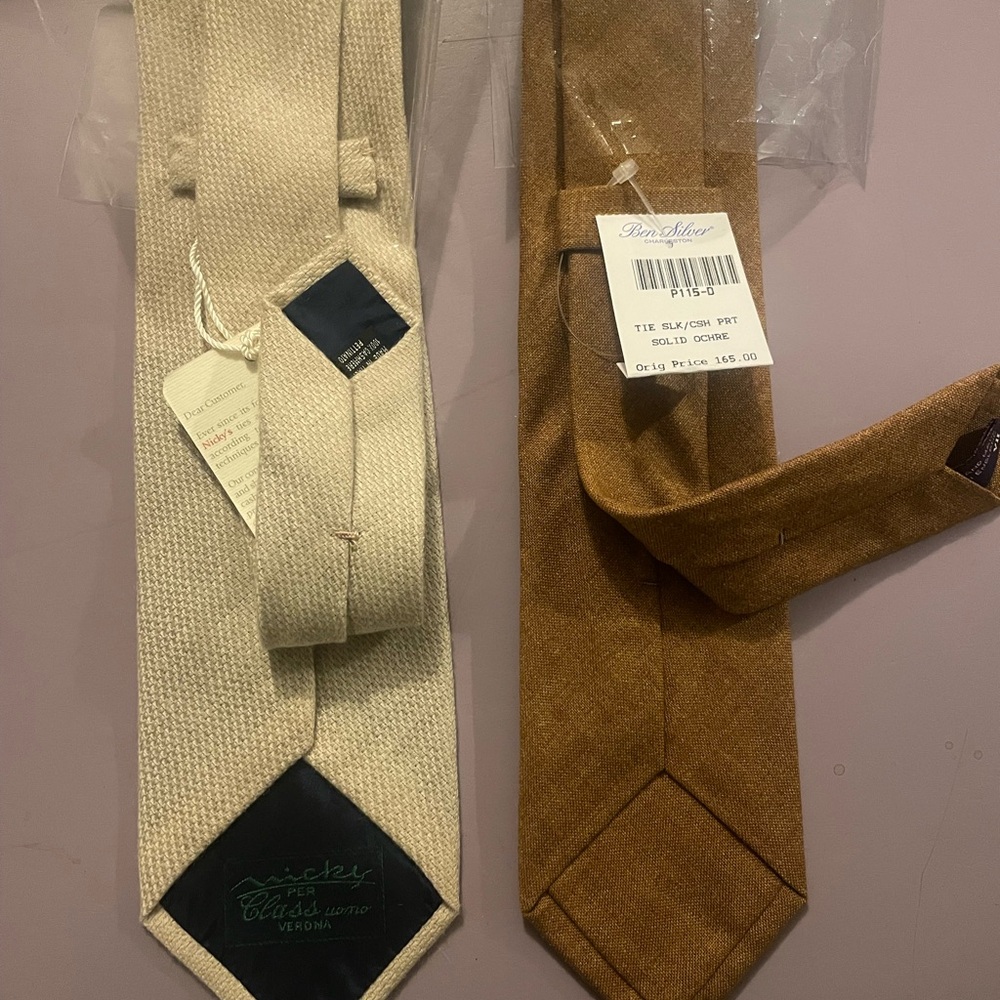 Ben silver silk cashmere PRT

Solid or her - Picture 2 of 2